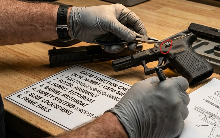 The First Thing I Do When a Gun Hits the Bench